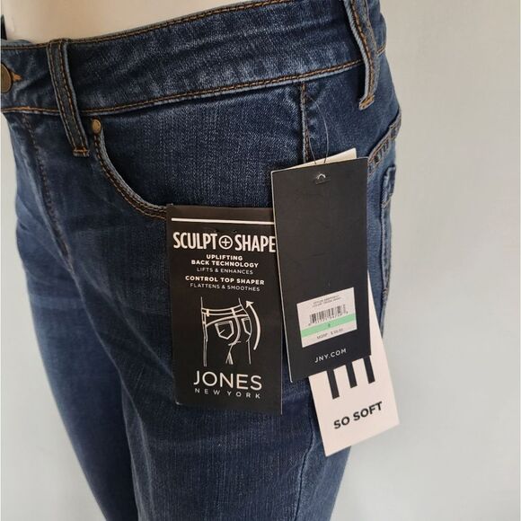 Jones New York crop Jeans 8 size - Picture 3 of 10
